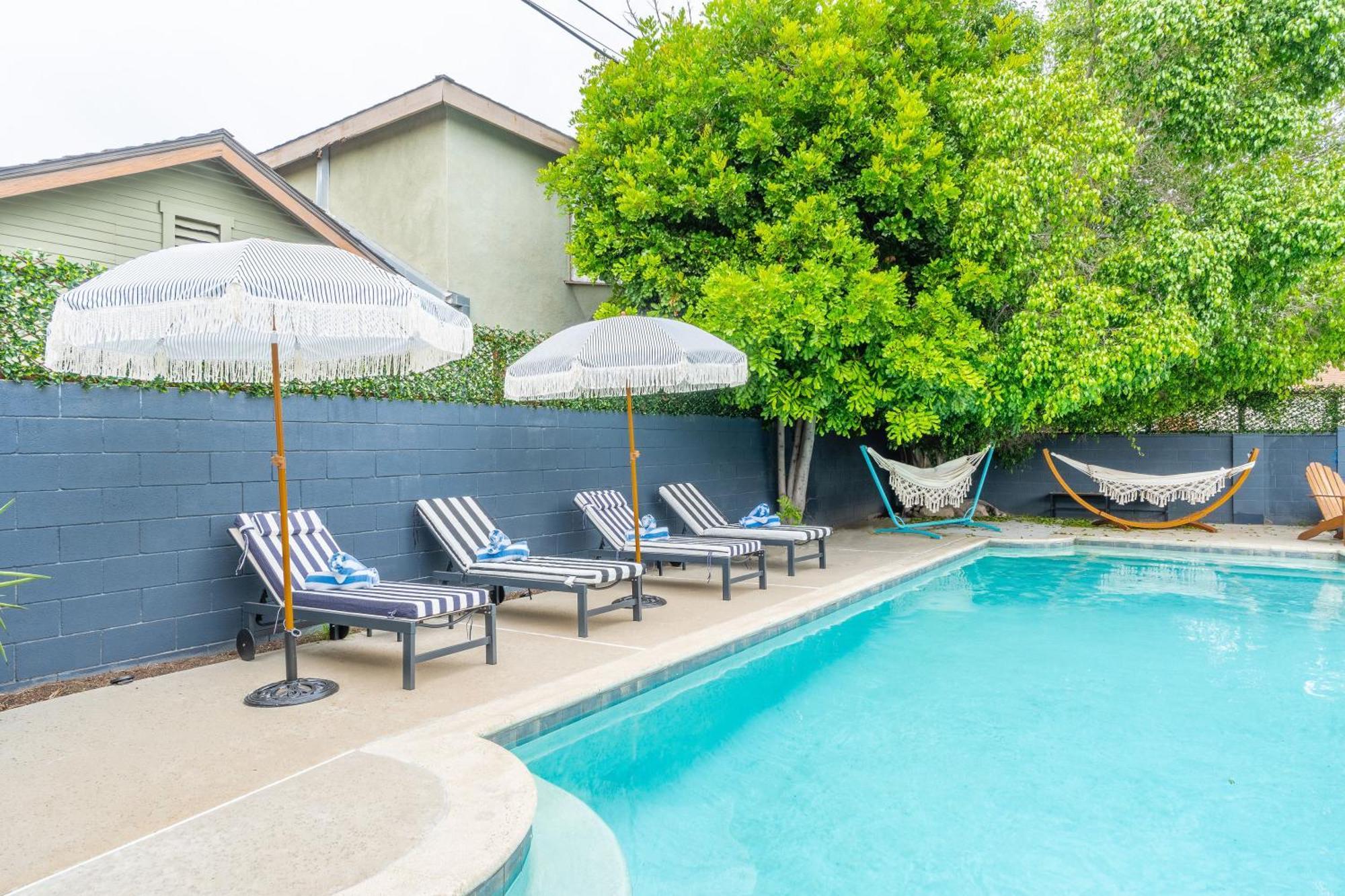 לוס אנג'לס Angel&Rose Universal Hollywood Heated Pool House King Bed מראה חיצוני תמונה